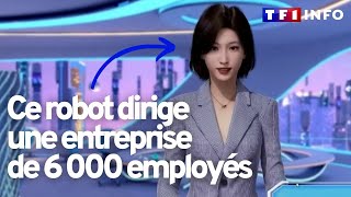 Un robot est devenu PDG dune entreprise chinoise [upl. by Aiki]