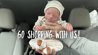 Shopping for clothes with my reborn baby [upl. by Hilton129]