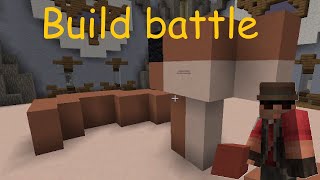 Minecraft minigames Build battle 2 [upl. by Sivart121]