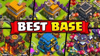 Best Bases for Every Town Hall in Clash of Clans [upl. by Paschasia320]