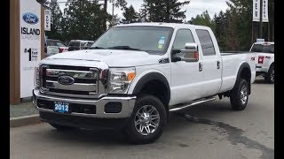 2012 Ford Super Duty F350 XLT W Heated Mirrors CD Running Boards Review Island For [upl. by Ietta191]