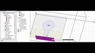 Hexagon Shape CPW antenna in HFSS [upl. by Alf]