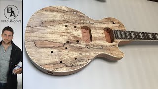 Make an Awesome Les Paul for Less Than 300  Neck and Fret Work Part 1 [upl. by Rafaelia]