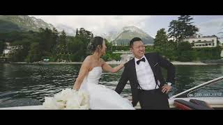 A  T  Wedding in Como Lake italy • Villa Lario Resort [upl. by Belden486]