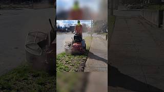 Dust Bowl 😷 mowing lawncare cleaning [upl. by Alrahs]