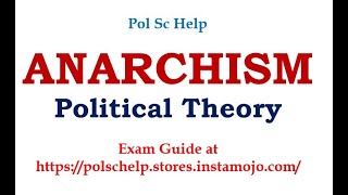 ANARCHISM  HOW TO WRITE ANSWERS ON THIS TOPIC [upl. by Arahset]