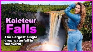 Biggest Waterfall in the world  Kaieteur Falls  EcoTourism  Guyana  Diana Hernandez TV [upl. by Ajiram387]