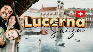 De Italia a Suiza 🇨🇭  ¡Conocimos LUCERNA 😍 🍫 [upl. by Eceined]