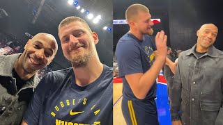 Nikola Jokic reacted like a CHILD when Thierry Henry showed up at Denver Nuggets training [upl. by Legir206]