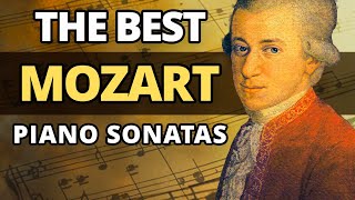 Mozart  The Best Piano Sonatas  Relaxing Classical Music to Sleep Study or Relax to [upl. by Sarene]