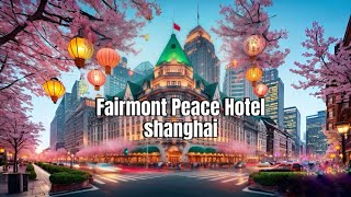 Fairmont Peace Hotel Shanghai  Hotel Visit  2024 [upl. by Yellat513]