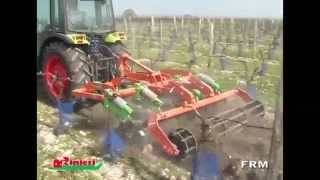 Disc harrow Coltivatore a dischi vigneto FRM Rinieri 2015 [upl. by Onilecram]