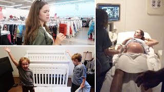 Ultrasound Reveal Thrifting Nursery Surprise  VLOG 7 [upl. by Hump542]