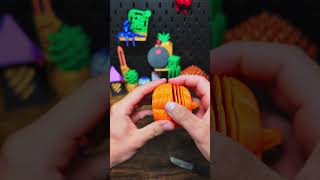 3D printed Halloween Exploding Slinky Pumpkin [upl. by Orelie]