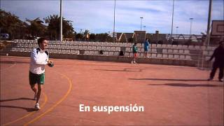 Tipos de pase Balonmano [upl. by Iruam]