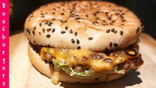 Classic Beef Smash Burger Recipe [upl. by Derron]