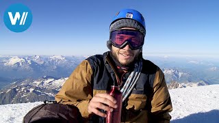 Besteigung des Mont Blanc dem höchsten Berg der Alpen [upl. by Soble724]