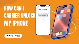 How To Cellular Unlock iPhone IT WORKED [upl. by Susejedesoj21]