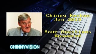 ChinnyVision  Episode 266  Chinny Reckon  Your Techy Questions Answered [upl. by Riada]