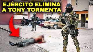 600 militares para ELIMINAR al LIDER N4RCO Tony Tormenta [upl. by Justinn]