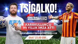 Tsigalko Başlıyor Galatasaray FM Kariyeri Hedef Şampiyonlar Ligi Tete HOH8 [upl. by Celestina]