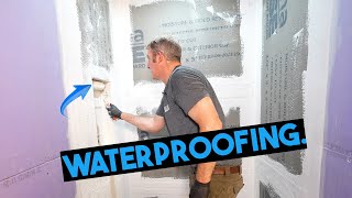 Foolproof Waterproofing for a Tile Shower  Liquid Membrane [upl. by Oregolac811]