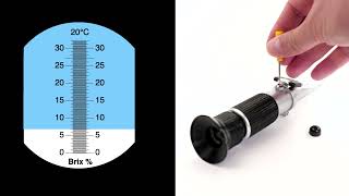 How To Calibrate a Brix Refractometer [upl. by Claus]