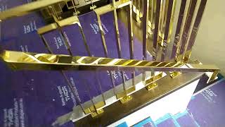 Residential brass balustrade [upl. by Agripina]