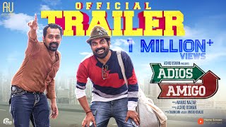 Adios Amigo  Official Trailer  Asif Ali Suraj Venjaramoodu  Nahas Nazar  Ashiq Usman [upl. by Georgena746]