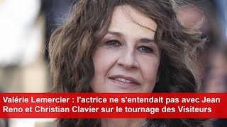 Valérie Lemercier  lactrice ne sentendait pas avec Jean Reno et Christian Clavier [upl. by Kaltman415]