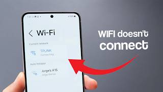 Fix for Android Phone Not Connecting To Wi Fi  2 Minutes [upl. by Werdna958]