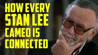 Stan Lee Tribute How Every Cameo Is Connected [upl. by Adiene]