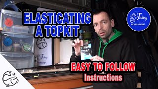 Elasticating a Pole Top kit  Easy to follow instructions  Match Fishing  ASFishingTV [upl. by Ahsropal954]