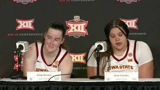 CFTV Bill Fennelly Audi Crooks amp Addy Browns postgame press conference after win over Baylor [upl. by Sirahc612]