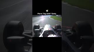 Pierre Gaslys overtake of titanium balls f1 [upl. by Cerys]