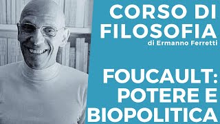 Foucault potere e biopolitica [upl. by Tichon]