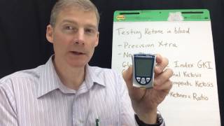 Testing ketones in the blood Keto Mojo and Precision Xtra [upl. by Ned653]