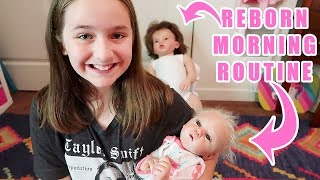 Reborns Morning Routine with Reborn Baby Shiloh and Toddler Reborn Kennedy [upl. by Schnur]