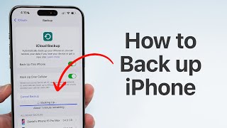 How to Backup your iPhone  iCloud or Computer [upl. by Rengia787]