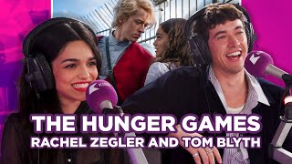 quotWere all in a relationship with Joshquot  Rachel Zegler and Tom Blyth  The Hunger Games [upl. by Ancel]