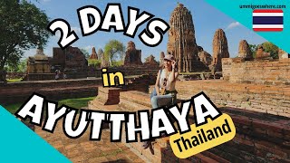 Things to Do in AYUTTHAYA Thailand  How to Go to Ayutthaya from Bangkok [upl. by Eillim515]