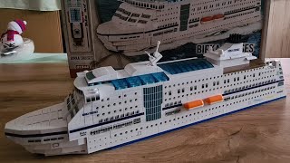 Lets build the Cruise Ship Birka Stockholm Birka Cruises Cobi Block [upl. by Leighton316]