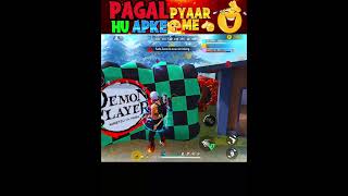 Pagal hu apke pyaar me 😂 free fire funny moments shorts freefire deepakrds freefirefunny [upl. by Devad]