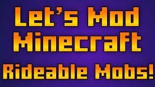 Lets Mod Minecraft EP8 Rideable Mobs Xbox 360 NBT Editor Tutorial [upl. by Carper]