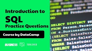 Lets Learn SQL Together DataCamp Intro to SQL Practice Questions [upl. by Bullis]