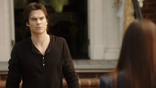 TVD 4x7  Elena sees Damon he doesnt know that she broke up with Stefan yet Deleted scene [upl. by Tallu]