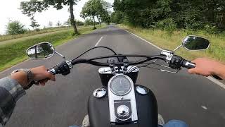 Harley Davidson Fat Boy  full Sound  RAW [upl. by Zil187]