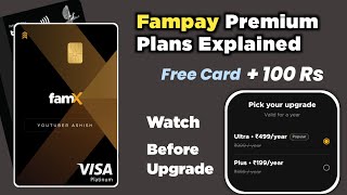 fampay ultra membership explained fampay new update fampay ultra benefits fampay card free order [upl. by Aitan]