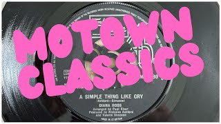 Classic Retro Motown Vinyl Diana Ross  A Simple Thing Like Cry 70s Music Tamla Motown Vintage [upl. by Drewett667]