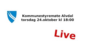 Kommunestyremøte Alvdal oktober 2024 [upl. by Royden]